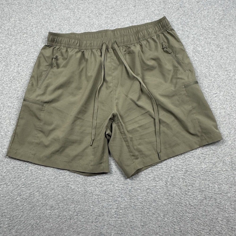 WILLIT Outdoor Hiking Shorts Women's XL Sun‎ Protection 5" Inseam Beige